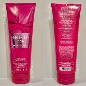 Bath & Body Works Ultimate Hydration Body Cream - Perfect in Pink